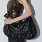 Individuality Rivet Large Shoulder Bag for Punk Women Y2K Style - shoulder bags y2k punk women individuality rivet large