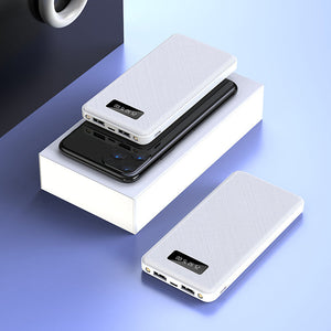 Industrial Style Power Bank with Detachable Light and Fast Charging - Teleplus cable detachable light display power