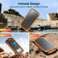 Industrial Style Solar Charging Unit with 5V/9V/12V Power Bank - industrial style solar charging 12v power bank unit