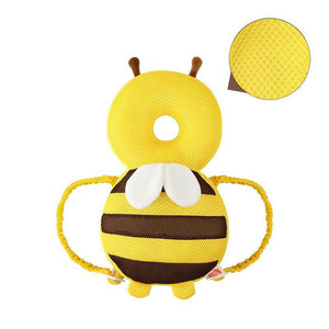 Little Bee 3D Breathable Head Protection Pad for Infants and Toddlers - Tiny Tumbleweeds head protection pad