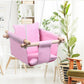 Infant Hanging Chair Child Baby Home Seat Folding Canvas Swing - Swing Your Baby in Style with Our Sturdy Beech Seat