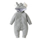 Infant Hooded Romper Outer Wear - Hooded Romper for Tiny Humans Who Love Fashion