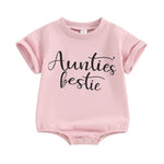 Infant Summer Short Sleeve Letter Printed Jumpsuit - Short Sleeve Jumpsuit for Tiny Trendsetters