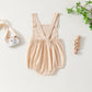 Infant Toddler Letter Candle Print Sleeveless Backless Romper - Stylish Romper for Tiny Fashionistas in Training