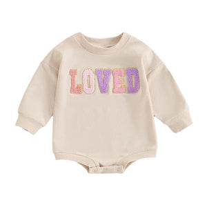 Apricot Cotton Triangle Jumpsuit for Women 60-90cm Suitable United States - Giggles in Cotton: Alphabet Romper Tots