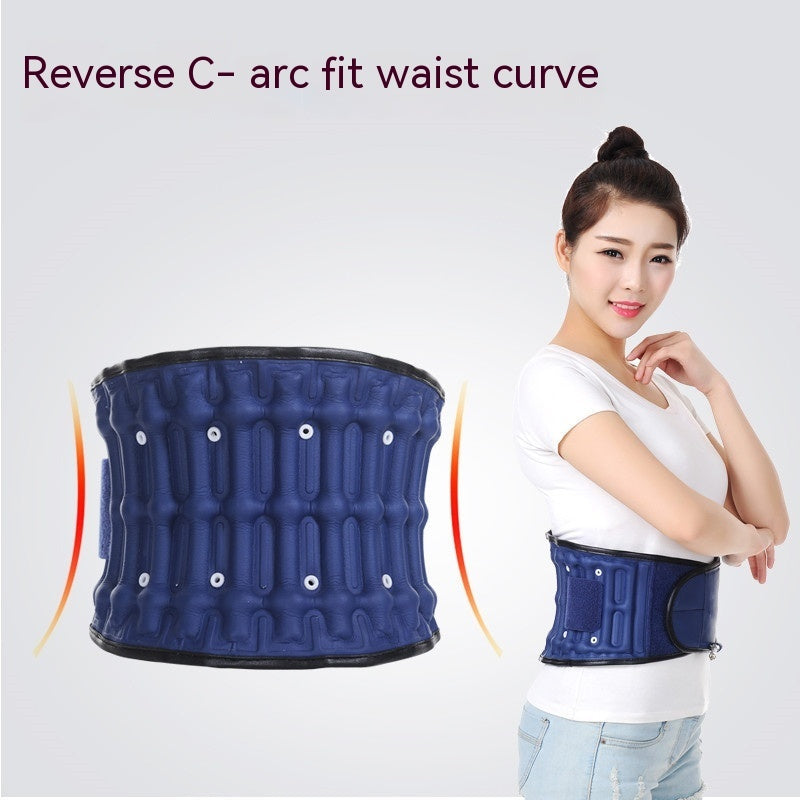 Inflatable Waist Supporter Fixing Band with Electric Heating for Comfortable Wear - inflatable waist supporter fixing