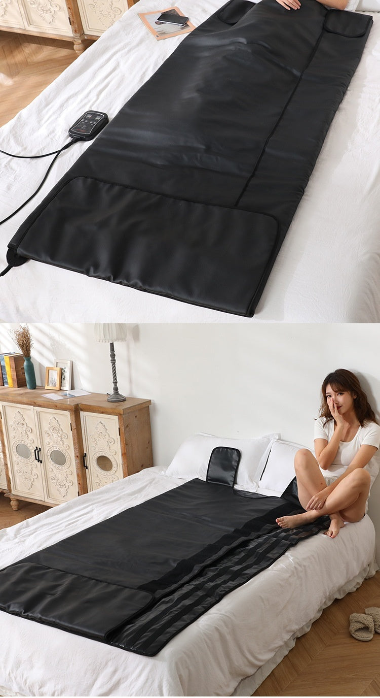 Infrared Dry Steamed Body Sauna Blanket for Home and Salon - infrared dry steamed body sauna blanket