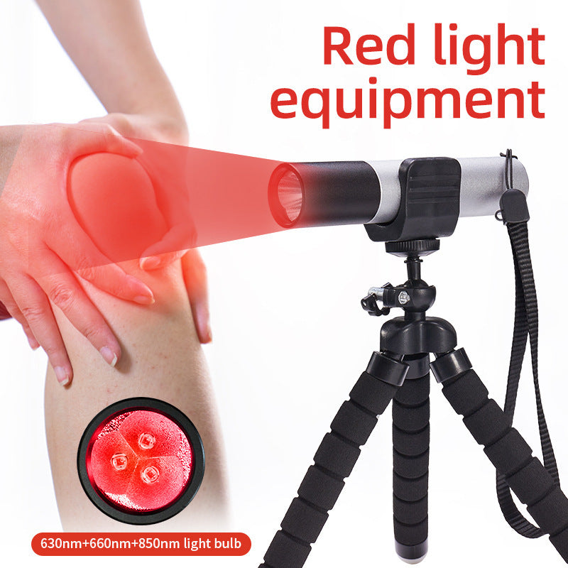Infrared Flashlight with 3-Core Red Light for Physiotherapy Therapy - red light physiotherapy lamp infrared flashlight