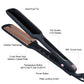 Infrared Hair Straightener with LCD Display and Temperature Control - Teleplus lcd display infrared hair care