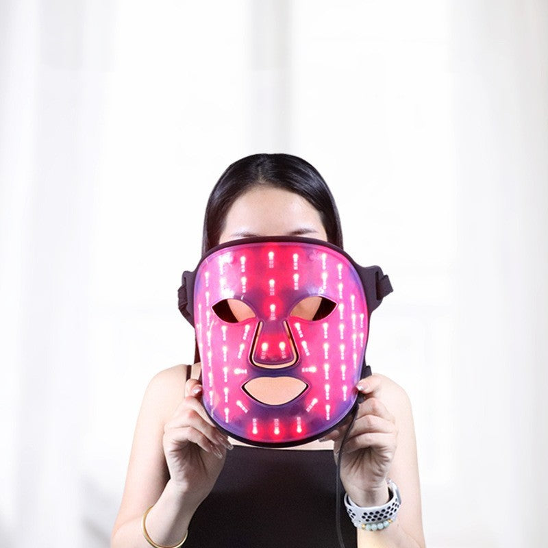 Infrared LED Silicone Mask Instrument for Photon Rejuvenation Large Treatment - Glow Up with the Magic led silicone