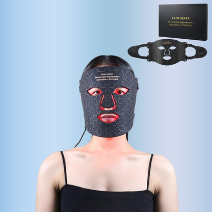 Infrared LED Silicone Mask Instrument for Photon Rejuvenation Large Treatment - Glow Up with the Magic led silicone