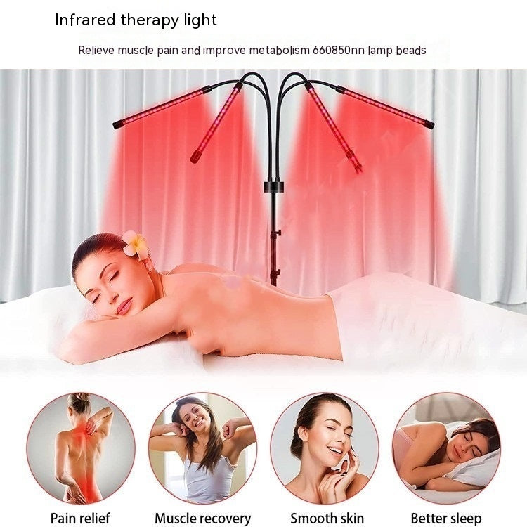 Infrared Physiotherapy Lamp for External Beauty Gating Pulse Red Light - external physiotherapy beauty red light gating