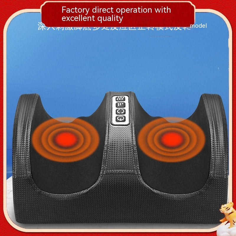 Infrared Physiotherapy Small Leg Machine Electric Plastic Foot Massager Black Gold Red - Teleplus small leg machine
