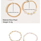 Ins Style Small Golden Beads Pearl Bracelet 4-piece Set - Ins Style Small Golden Beads Pearl Bracelet Set