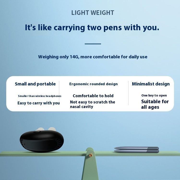 Intelligent Infrared Nasal Relief Device with Rechargeable Power USB Battery - Teleplus rechargeable allergic chronic