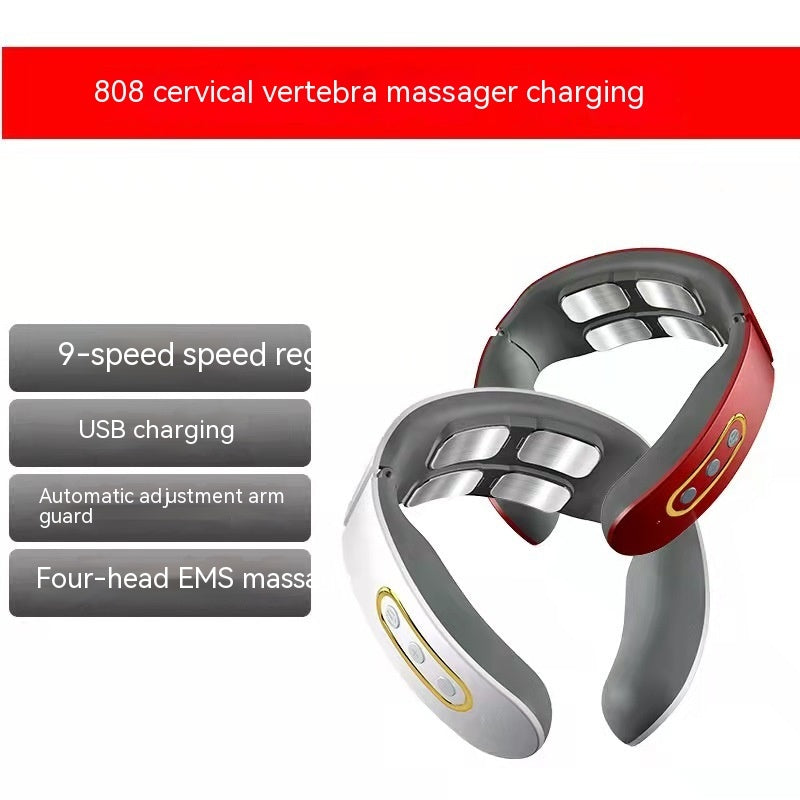 Intelligent Pulse Heating Spine Massage Instrument for Cervical and Back Relief - Teleplus cervical spine massage