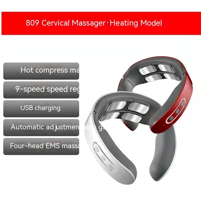 Intelligent Pulse Heating Spine Massage Instrument for Cervical and Back Relief - Teleplus cervical spine massage
