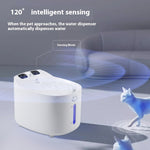 Intelligent Sensor Pet Water Dispenser with Filters for Cats and Dogs - pet water dispenser drinking bowl machine