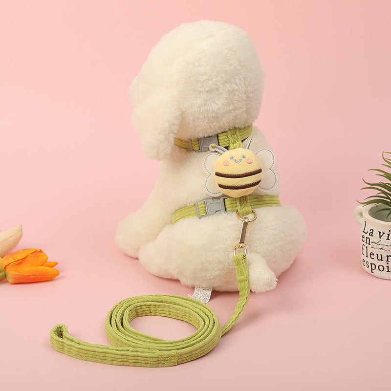 Interactive Bee Cat Toy Rope Colorful Cloth Teaser for Cats and Kittens - Teleplus