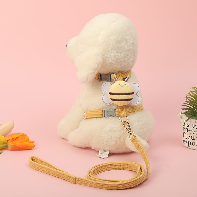 Interactive Bee Cat Toy Rope Colorful Cloth Teaser for Cats and Kittens - Teleplus