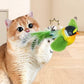 Interactive Bird Cat Toy for Indoor Cats - Telepluscomtr cat toy bird flappy chase