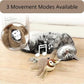 Interactive Bird Cat Toy with Realistic Feather Tail for Active Play - Teleplus bird cat toy chirping flapping