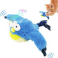 Interactive Bird Cat Toy with Realistic Feather Tail for Active Play - Teleplus bird cat toy chirping flapping