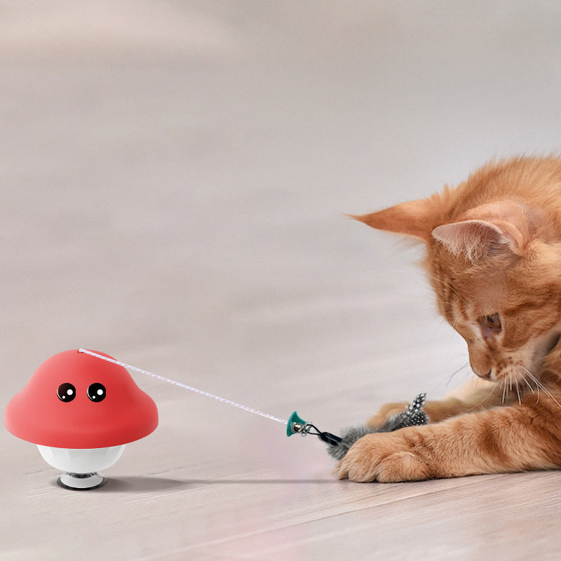 Interactive Cat Wand Toy Durable ABS Material for Pet Play and Exercise - Teleplus cat wand