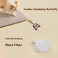 Interactive Feather Cat Toy for Indoor Cats Chase and Play Exercise - Teleplus cat toy