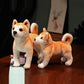 Interactive Posture Akita Ordinary Style Cat Toy Standing Sitting Lying Plush - Teleplus posture akita [ordinary style]
