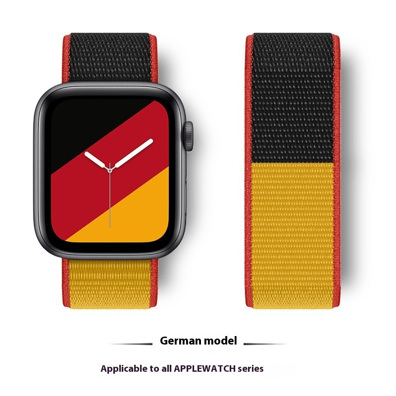 International Flag Nylon Loop Strap for Watches and Accessories - Teleplus international flag nylon loop strap united