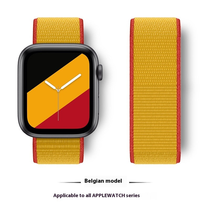 International Flag Nylon Loop Strap for Watches and Accessories - Teleplus international flag nylon loop strap united