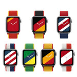 International Flag Nylon Loop Strap for Watches and Accessories - Teleplus international flag nylon loop strap united