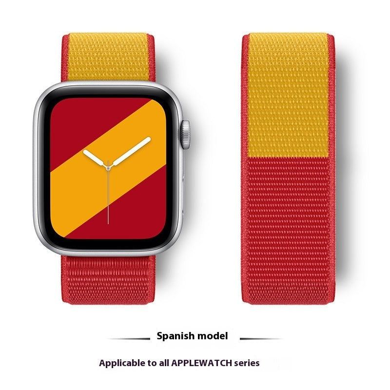 International Flag Nylon Loop Strap for Watches and Accessories - Teleplus international flag nylon loop strap united