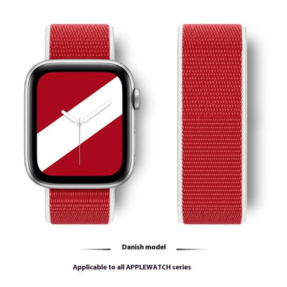 International Flag Nylon Loop Strap for Watches and Accessories - Teleplus international flag nylon loop strap united