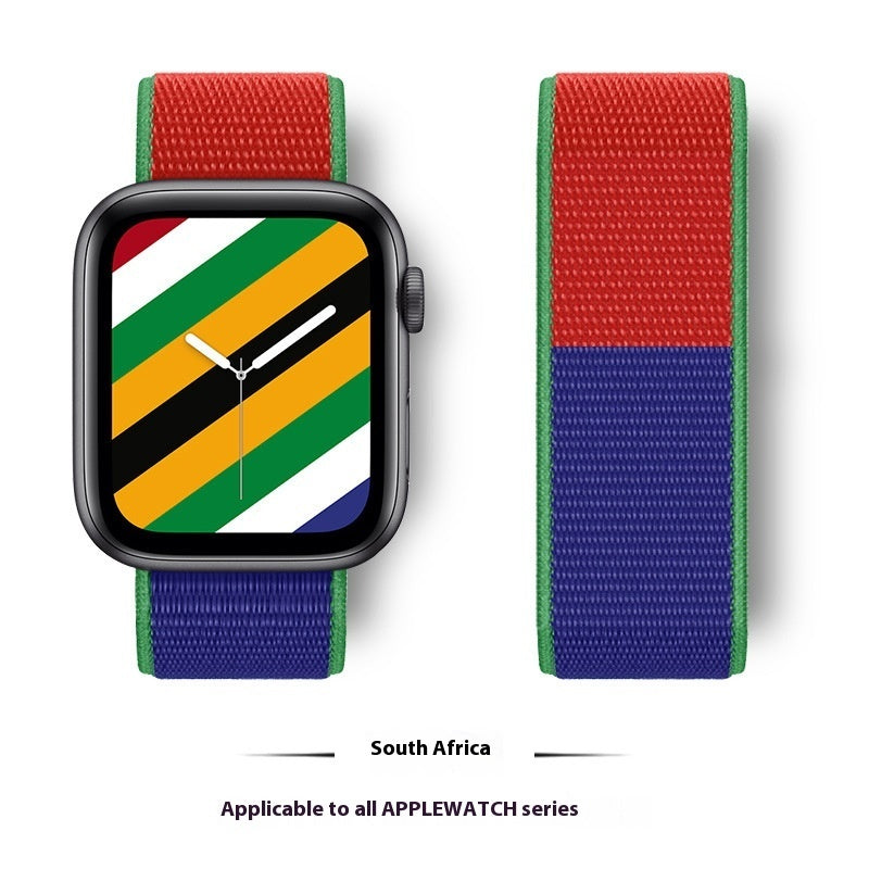 International Flag Nylon Loop Strap for Watches and Accessories - Teleplus international flag nylon loop strap united