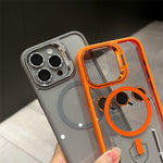 Invisible Bracket Phone Case with Magnetic Suction and Fall Prevention - Teleplus lens invisible bracket phone case