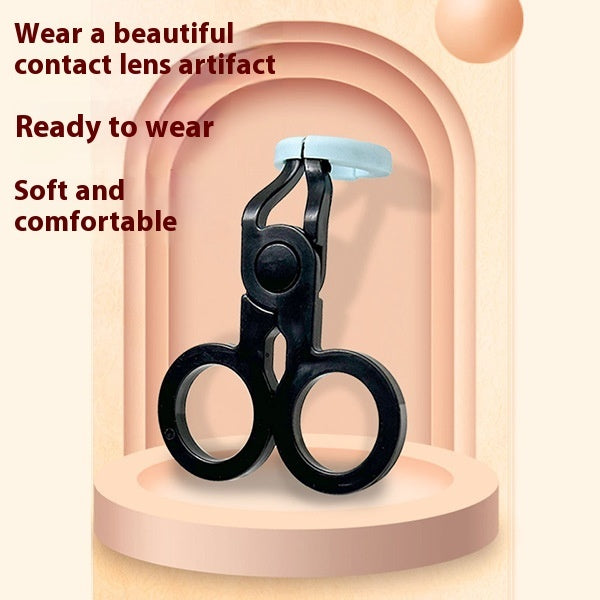 Invisible Glasses Contact Lens Case with Big Eye Clip for Portable - Teleplus cosmetic contact lenses portable big eye