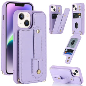 iPhone 16 Pro Max Case with Card Holder and Anti-Fall TPU Cover - Teleplus Phone cover card holder phone case