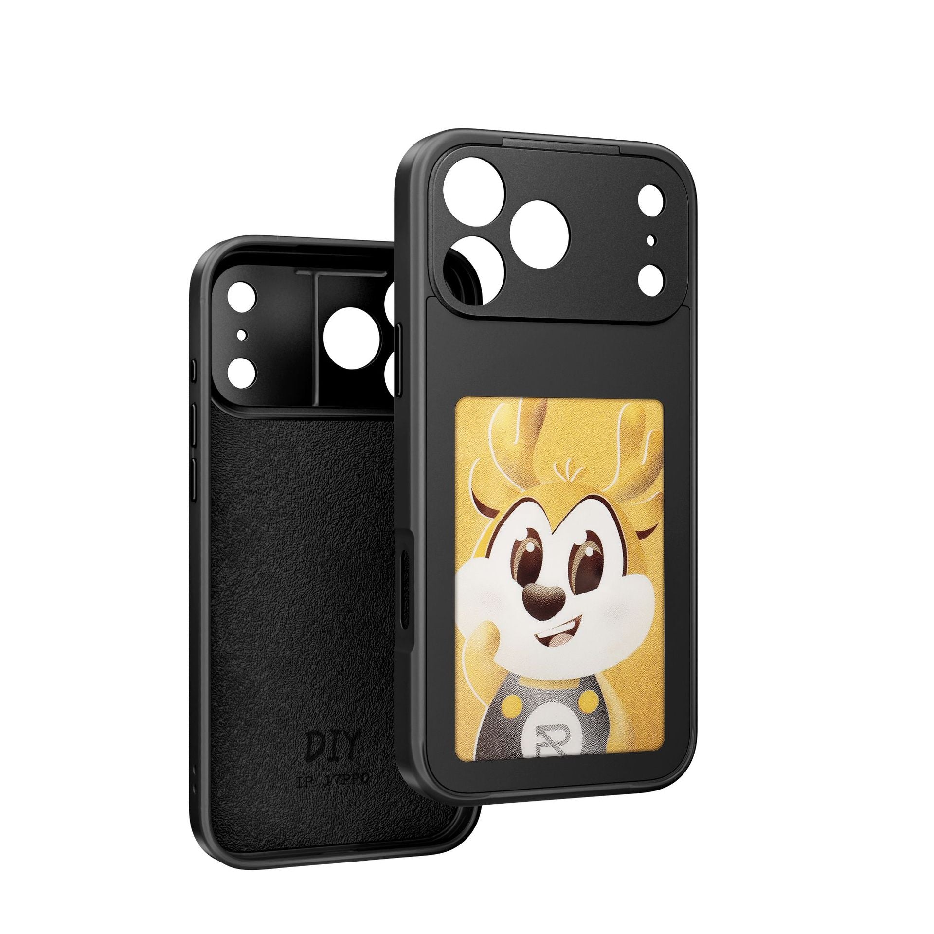 iPhone 17 Series Phone Case TPU PC Solid Color Cover Black White Gray Orange - phone case