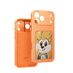 iPhone 17 Series Phone Case TPU PC Solid Color Cover Black White Gray Orange - phone case