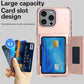iPhone Shockproof Card Holder Case TPU PC Protective Cover Multiple Colors - Teleplus