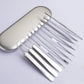 Stainless Steel Acne Needle Suit with Iron Box for Skin Care and Pimple Treatment - Tackle Pimples Tools iron box