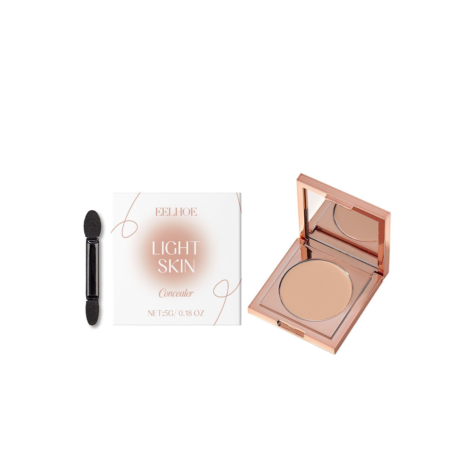 Ivory White Concealer with Light Texture Fit for Natural Coverage - Teleplus concealer light texture fit