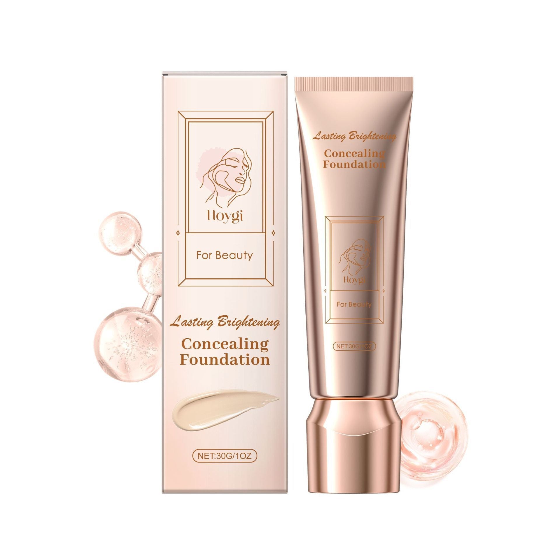 Ivory White Liquid Foundation for Concealing and Moisturizing Skin - Teleplus concealing foundation moisturizing