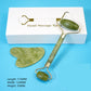 Heart-Shaped Zinc Alloy Massage Tool for Physiotherapy Scraping and Jade Roller - Laughs Relaxation jade roller
