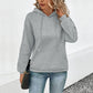Japanese Korean Casual Pullover Sweatshirt with Pockets Polyester Unisex