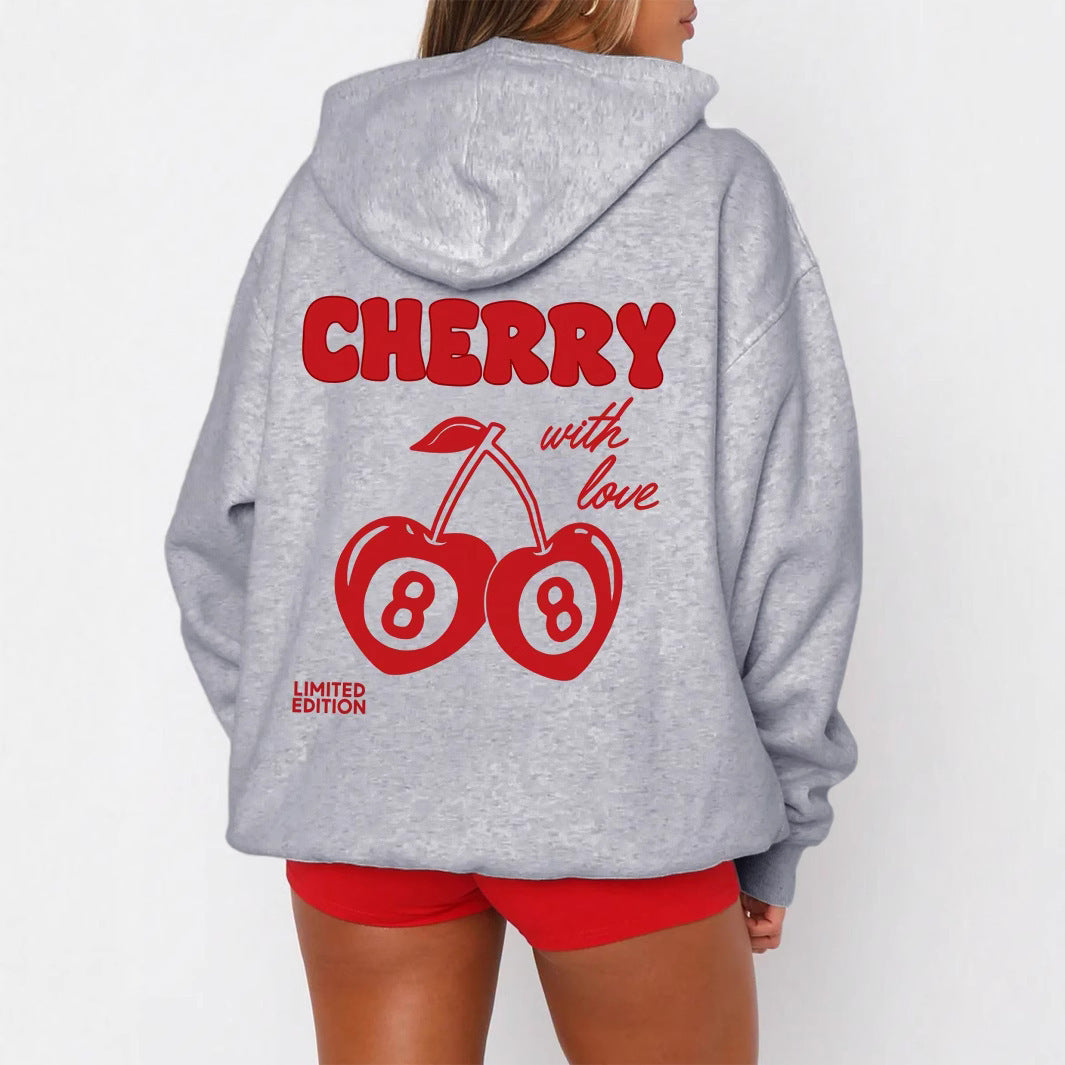 Japanese Korean Long Sleeve Pullover 3D Pattern Loose Fit Polyester Sweatshirt - Teleplus long sleeve