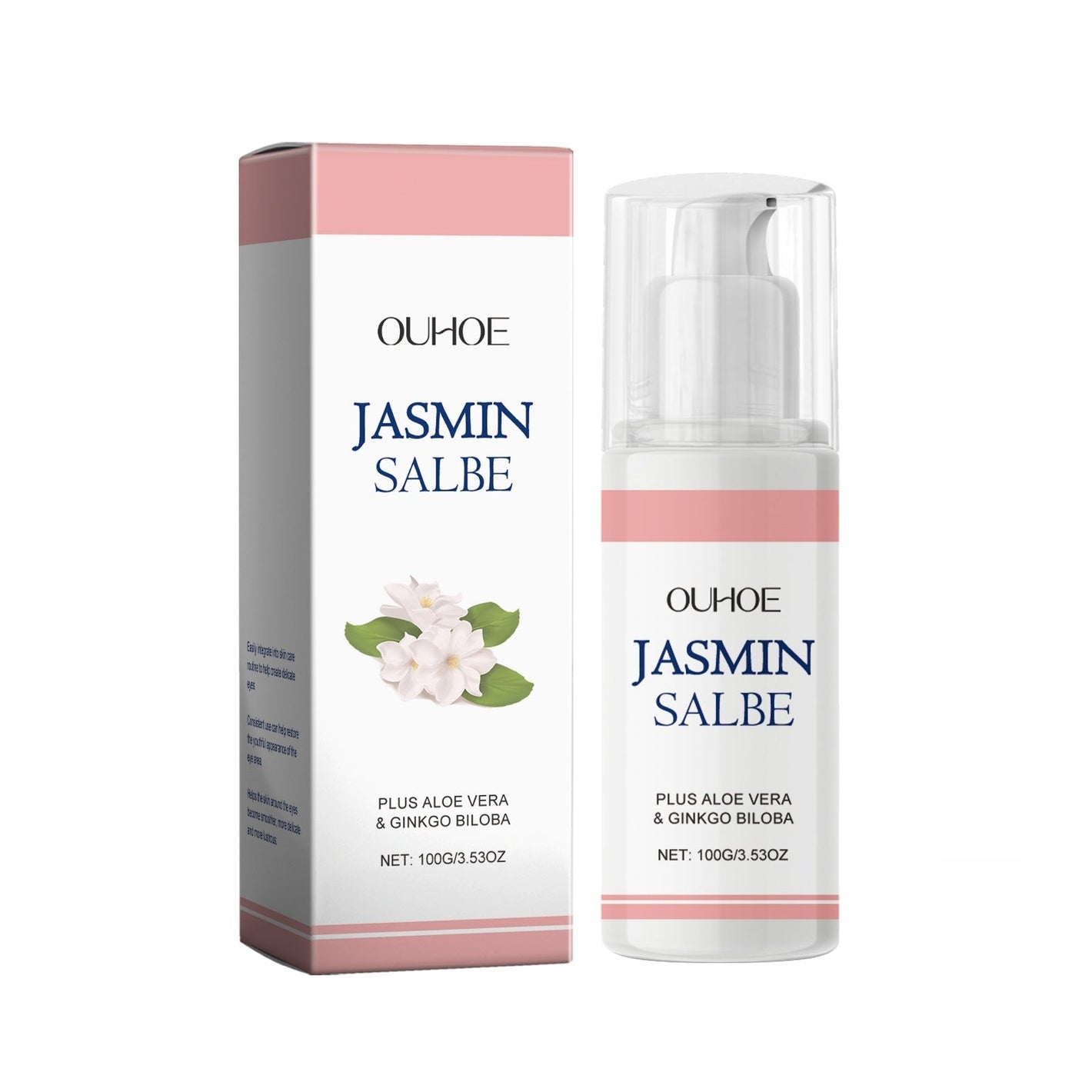 Jasmine Firming Eye Cream with Aloe Leaf Extract and Ginkgo - jasmine firming eye cream aloe leaf extract ginkgo