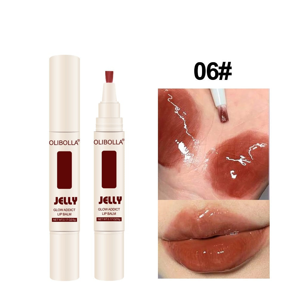 Jelly Lip Lacquer with Matte Finish Velvet and Mirror Shine 5ml - Teleplus matte finish velvet mirror jelly lip lacquer